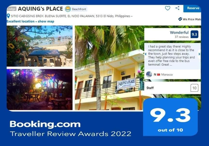 Aquing'S Place El Nido Kültér fotó